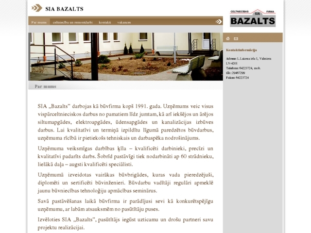 Bazalts, SIA